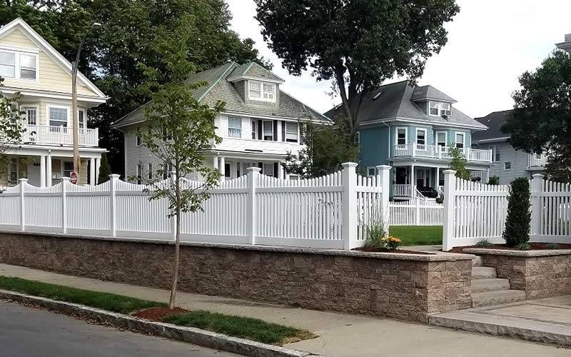 Hawkes Hardscapes and Landscape Design - retaining wall located in Billerica Ma